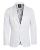 Men’s White Western Blazer – Slim Fit Shiny Finish Casual & Formal Party Jacket