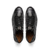 Marco Di Milano Nino Men's Shoes Black Sleek Genuine Caiman Crocodile Fashion Sneaker