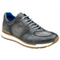 Ostrich Leg Belt- Gray