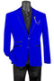 Royal Slim Fit Velvet Sport Coat Single Breasted 2 buttons