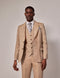 Mens Linen Suit For Beach Wedding - Summer Suit in Beige