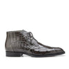 Mens Belvedere Stefano Alligator Dress Boot in Grey