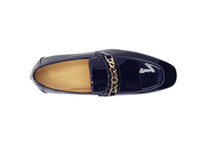 Carrucci Beveled Squared Toe Patent Leather Loafer