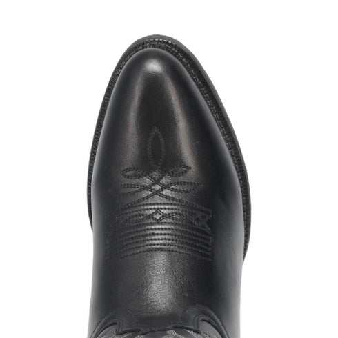 Laredo Birchwood Black Leather Round Toe Boots for Men