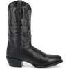 Laredo Birchwood Black Leather Round Toe Boots for Men