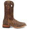 Dan Post Men's Murray Brown Bison Broad Square Toe Leather Boots
