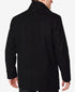 Mens Black Wool Car Coat – Modern Fit