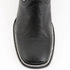 Ferinni Boot - Mens Dress Cowboy Boot - Ferrini Men's Morgan Smooth Ostrich Square Toe Boots Handcrafted - Black