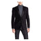 Black Big And Tall Velvet Sport Coat