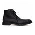 Marco Di Milano Leoni Oil Black Caiman Crocodile Lace-Up Boots