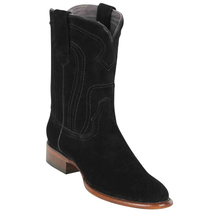 Los Altos Boots - Mens Dress Cowboy Boot - Low Priced  Mens Boots Ostrich Skin Moka- in Moka main image 0