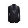 Black Mens Blazer Sport Coat Bow Tie Jacket