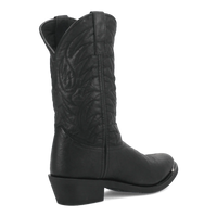 Laredo East Bound Black Pig Skin Leather Boots