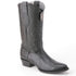 Los Altos Men's Black Teju Lizard Round Toe Boots