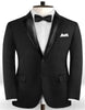 Latest Black Suits for Wedding Tuxedos Groom Wear Groomsmen Outfit Man Blazers