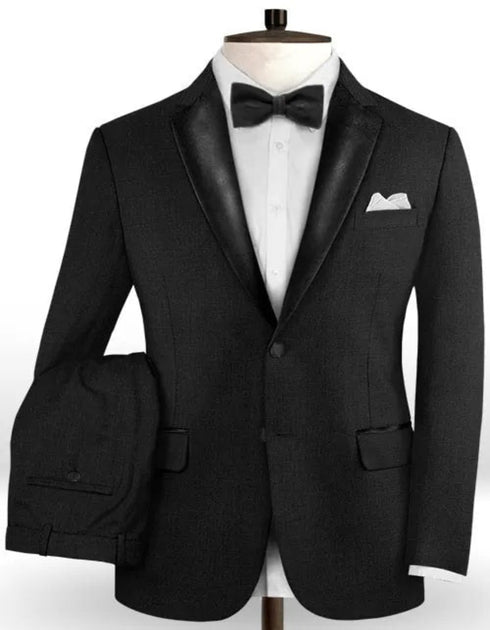 Latest Black Suits for Wedding Tuxedos Groom Wear Groomsmen Outfit Man Blazers