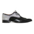 Men Black and Grey Suede Wing Tip Oxford By Mezlan Made In Spain Brand