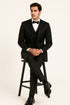 Black -satin-tux-wedding-prom
