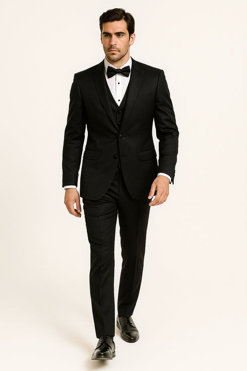 Black -satin-tux-wedding-prom