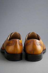 Carrucci Blucher Style Wingtip Derby