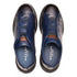 Mezlan Men's Blue Calcio Deer Skin Slip On Sneakers
