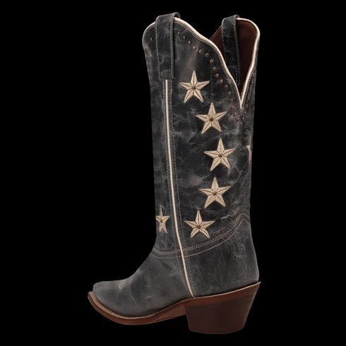 Laredo Serenade Blue Leather Women Boots