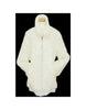 Joe Namath Fur Coat - Mens White Bomber Faux Coat