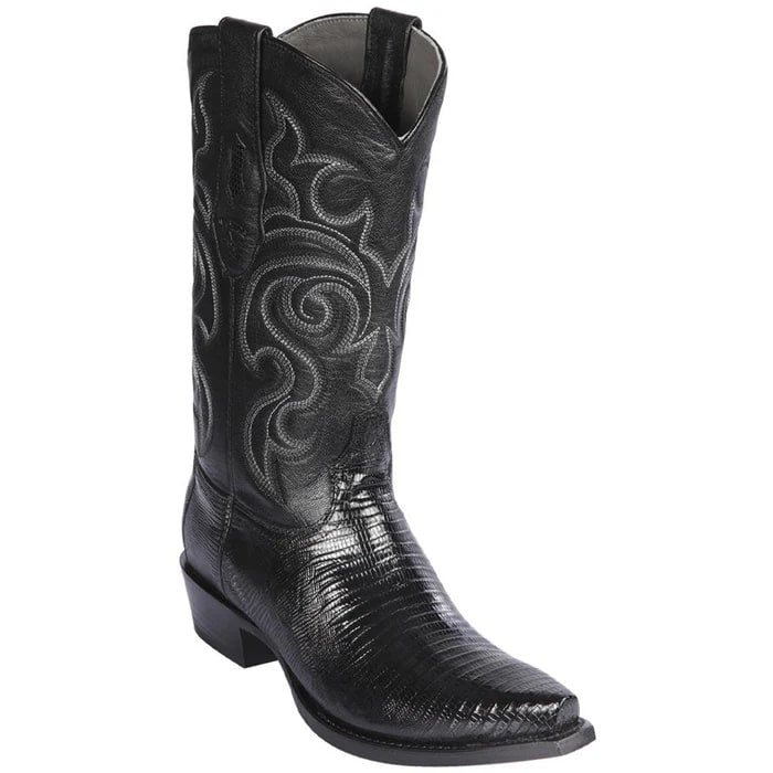 Winter White Cowboy Boots J-Toe main image 1