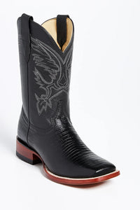 Botas Cuadrada de Armadillo Lizard Original