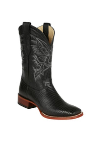 Botas Cuadrada de Armadillo Lizard Original