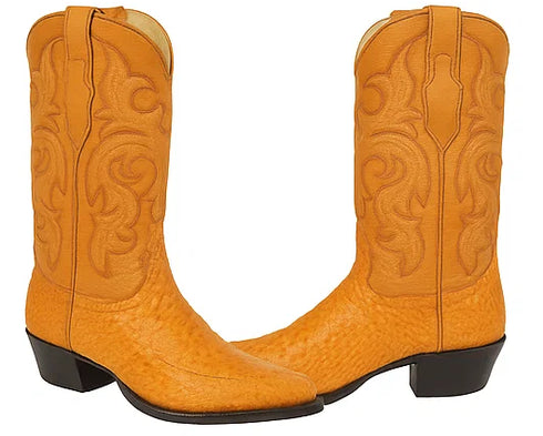 Botas de Avestruz Original Horma Puntal C