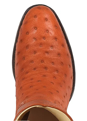 Botas de Avestruz Original Horma Puntal WW-29903