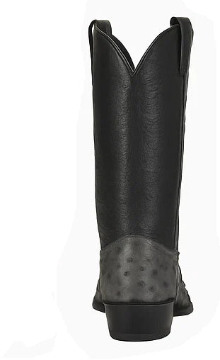 Botas de Avestruz Original Punta Redonda LAB-650309