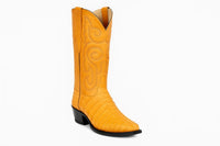 Botas de Cocodrilo - Caiman Cola Horma Puntal- A