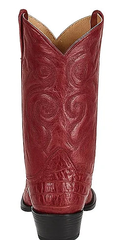 Botas de Cocodrilo Caiman Cola Horma Puntal- B