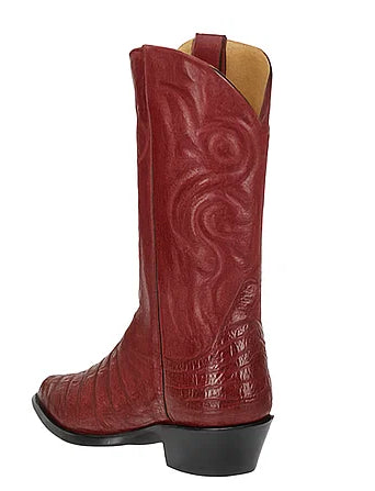 Botas de Cocodrilo Caiman Cola Horma Puntal- B