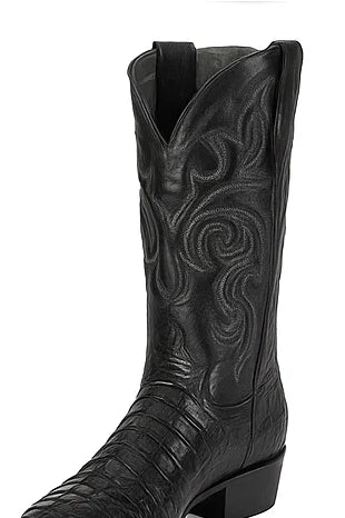 Botas de Cocodrilo Caiman Cola Horma Puntal -C