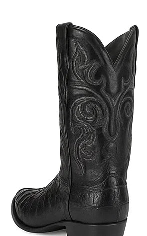 Botas de Cocodrilo Caiman Cola Horma Puntal -C