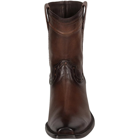 Botas de Cuero Pull Up Corta Horma Dubai LAB-479B3816