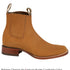 Botines Charros de Gamuza Punta Cuadrada Color Shedron LAB-82B6350