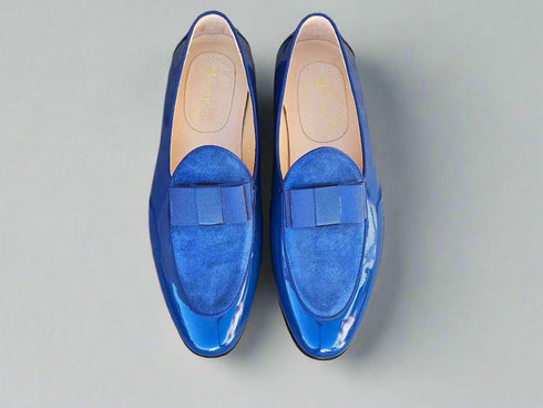 Bow Tie Patent Leather Formal Shoe