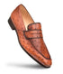 Mezlan Lisbon Brandy Genuine Ostrich Men’s Classic Slip On