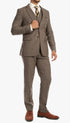 1920's Men's Clothing - Tweed Suit - Herringbone 1920s Mens Suit - Vintage Brown Suit