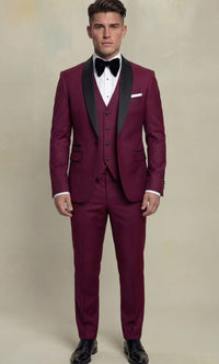 Classic Black Tuxedo – 3 Piece