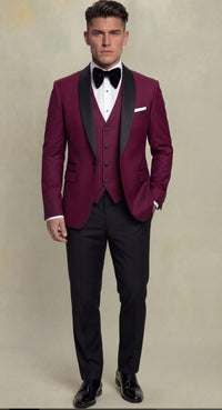 Classic Black Tuxedo – 3 Piece