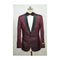 Burgundy Maroon And Black Two Toned