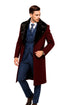Burgundy Overcoat