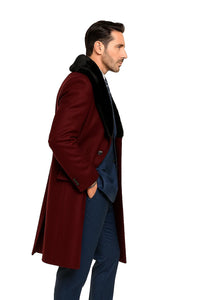 Burgundy Overcoat
