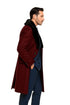 Burgundy Overcoat