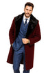 Burgundy Overcoat